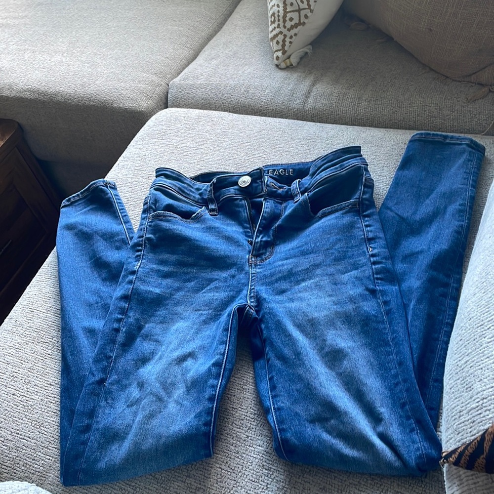 American Eagle high rise jean